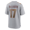 Leino W.Commanders #17 Terry McLaurin Atmosphere Fashion Game Jersey - Gray Puhics
