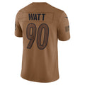 Leino P.Steelers #90 T.J. Watt Vapor F.U.S.E. Limited Salute to Service  Jersey