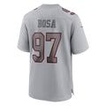Leino SF.49ers #97 Nick Bosa Gray  Atmosphere Fashion Game Jersey