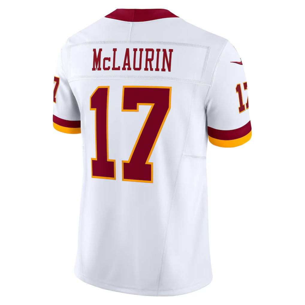 Leino W.Commanders #17 Terry McLaurin White Puhics Vapor F.U.S.E. Limited Super Bowl Era Jersey