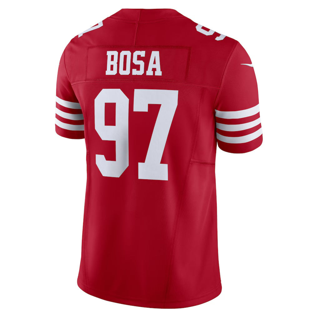 Leino SF.49ers #97 Nick Bosa Scarlet  Vapor F.U.S.E. Limited Jersey