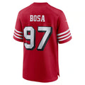 Leino SF.49ers #97 Nick Bosa Scarlet  Alternate Game Jersey