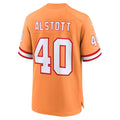Leino TB.Buccaneers #40 Mike Alstott Orange  Creamsicle 50th Season Game Jersey
