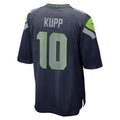 Leino S.Seahawks #10 Cooper Kupp College Navy  Team 50th Season Game Jersey