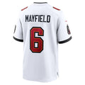 Leino TB.Buccaneers #6 Baker Mayfield White  Away Game Jersey