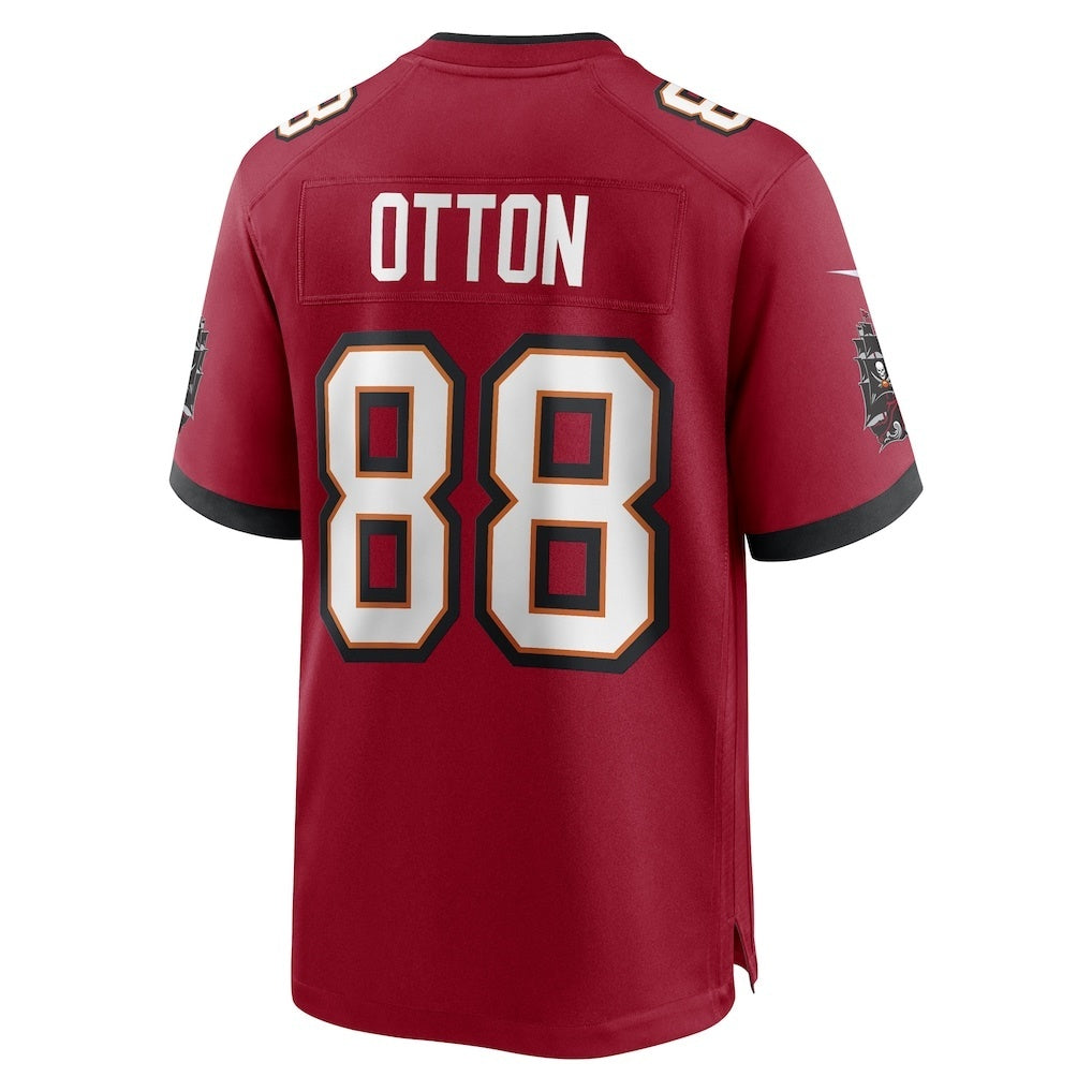 Leino TB.Buccaneers #88 Cade Otton Red  Game Player Jersey
