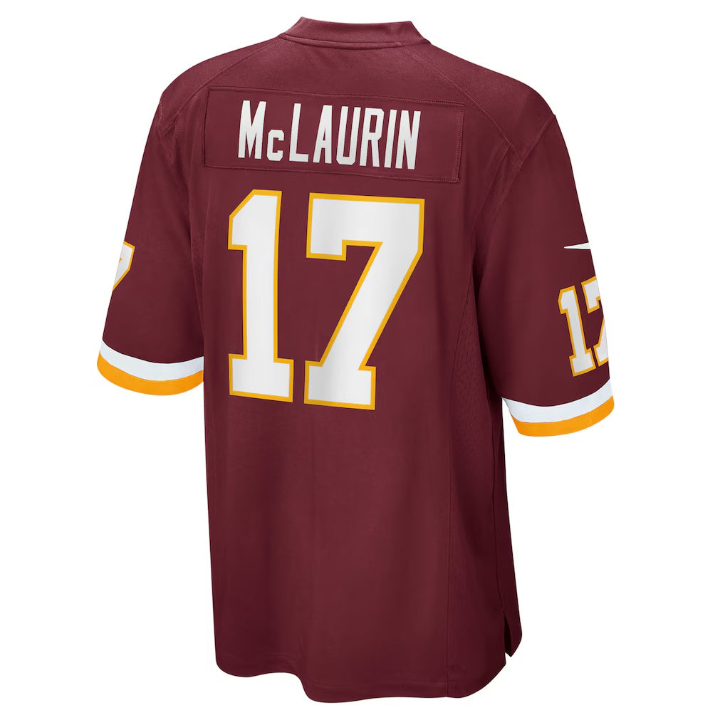 Leino W.Football Team #17 Terry McLaurin Game Player Jersey - Burgundy Puhics