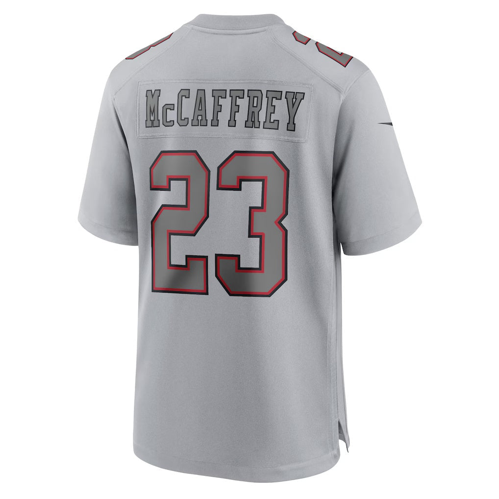 Leino SF.49ers #23 Christian McCaffrey Gray  Fashion Game Jersey