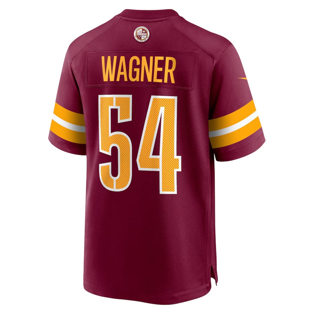 Leino W.Commanders #54 Bobby Wagner Burgundy Puhics Game Jersey