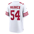 Leino SF.49ers #54 Fred Warner White  Player Game Jersey