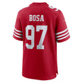 Leino SF.49ers #97 Nick Bosa Scarlet  Player Game Jersey