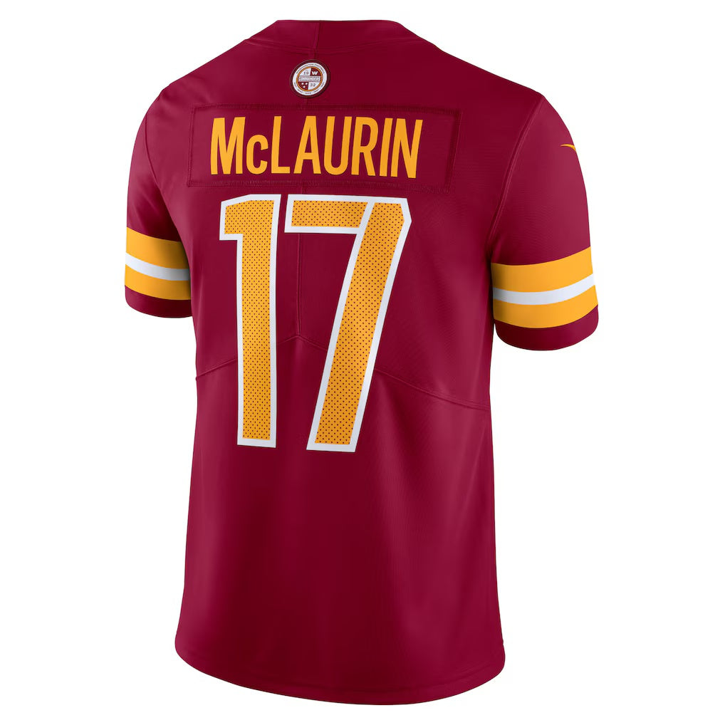 Leino W.Commanders #17 Terry McLaurin Burgundy Puhics Vapor Untouchable Limited Jersey