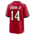 Leino TB.Buccaneers #14 Chris Godwin Jr. Red  50th Season Team Game Jersey