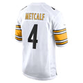 Leino P.Steelers #4 DK Metcalf White  Game Player Jersey