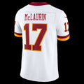 Leino W.Commanders #17 Terry McLaurin White Puhics Super Bowl Era Vapor F.U.S.E. Sewn Down Limited Jersey