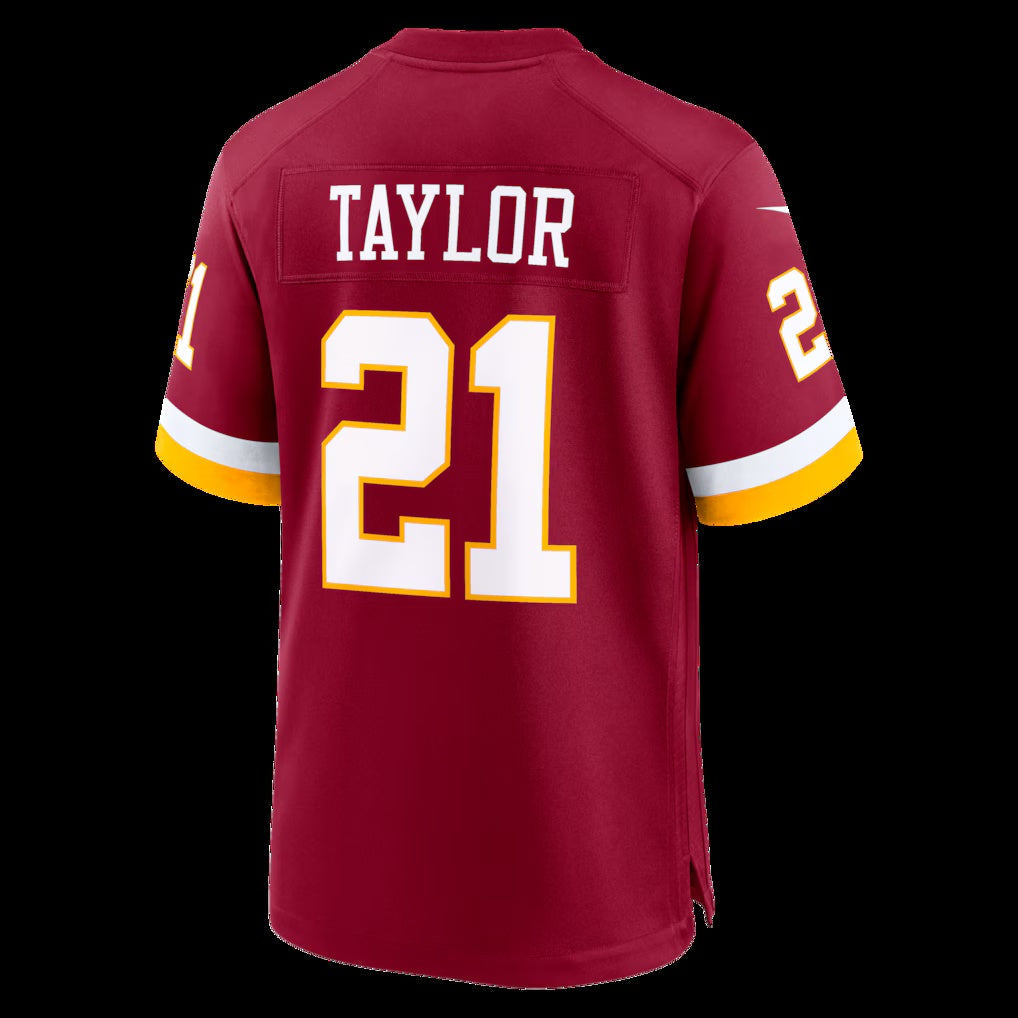 Leino W.Commanders #21 Sean Taylor Burgundy Puhics Retired Player Game Jersey