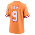 Leino TB.Buccaneers #9 Emeka Egbuka Orange  Creamsicle 50th Season Game Jersey