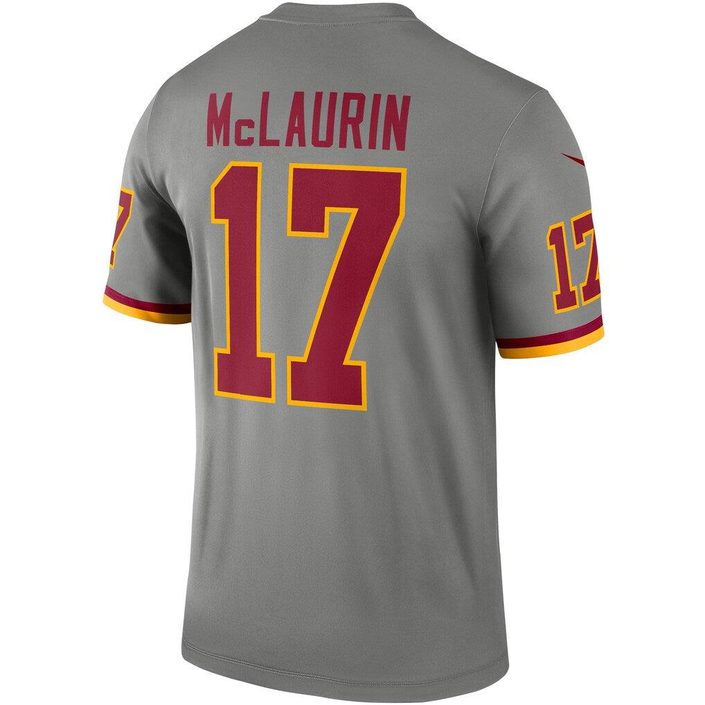 Leino W.Football Team #17 Terry McLaurin Steel Puhics Inverted Legend Jersey