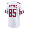 Leino SF.49ers #85 George Kittle White  Player Game Jersey