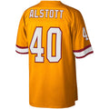 Leino TB.Buccaneers #40 Mike Alstott Mitchell & Ness Orange  Big & Tall Retired Player Replica Jersey