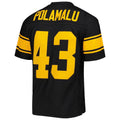 Leino P.Steelers #43 Troy Polamalu Mitchell & Ness Black  Legacy Replica Jersey