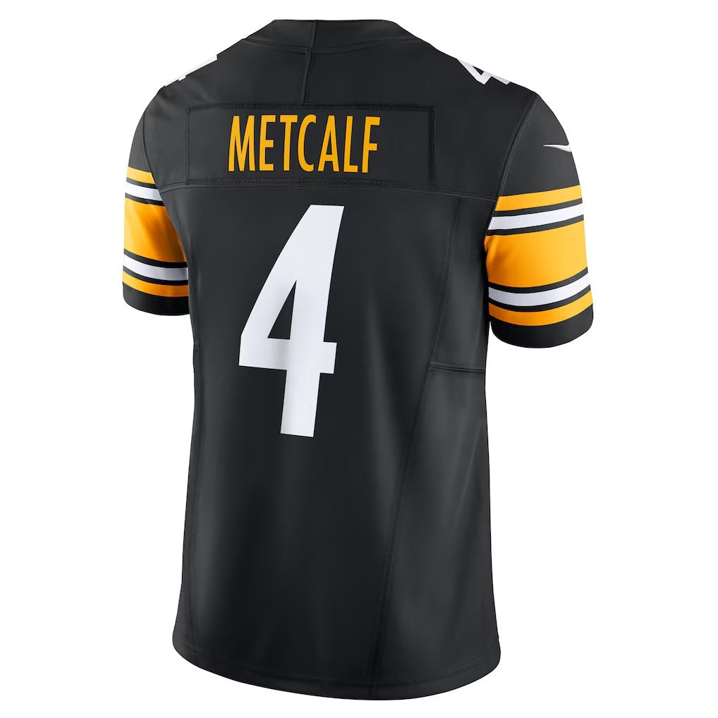 Leino P.Steelers #4 DK Metcalf Black  Team Vapor F.U.S.E. Limited Jersey