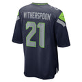 Leino S.Seahawks #21 Devon Witherspoon College Navy  Game Jersey
