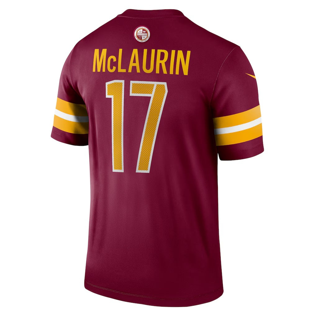 Leino W.Commanders #17 Terry McLaurin Burgundy Puhics Legend Player Performance Top