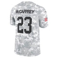 Leino SF.49ers #23 Christian McCaffrey 2025 Rivalries Collection Limited Jersey - Black