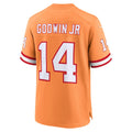 Leino TB.Buccaneers #14 Chris Godwin Jr. Orange  Alternate Game Player Jersey
