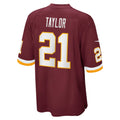 Leino W.Football Team #21 Sean Taylor Burgundy Puhics Retired Player Team Game Jersey