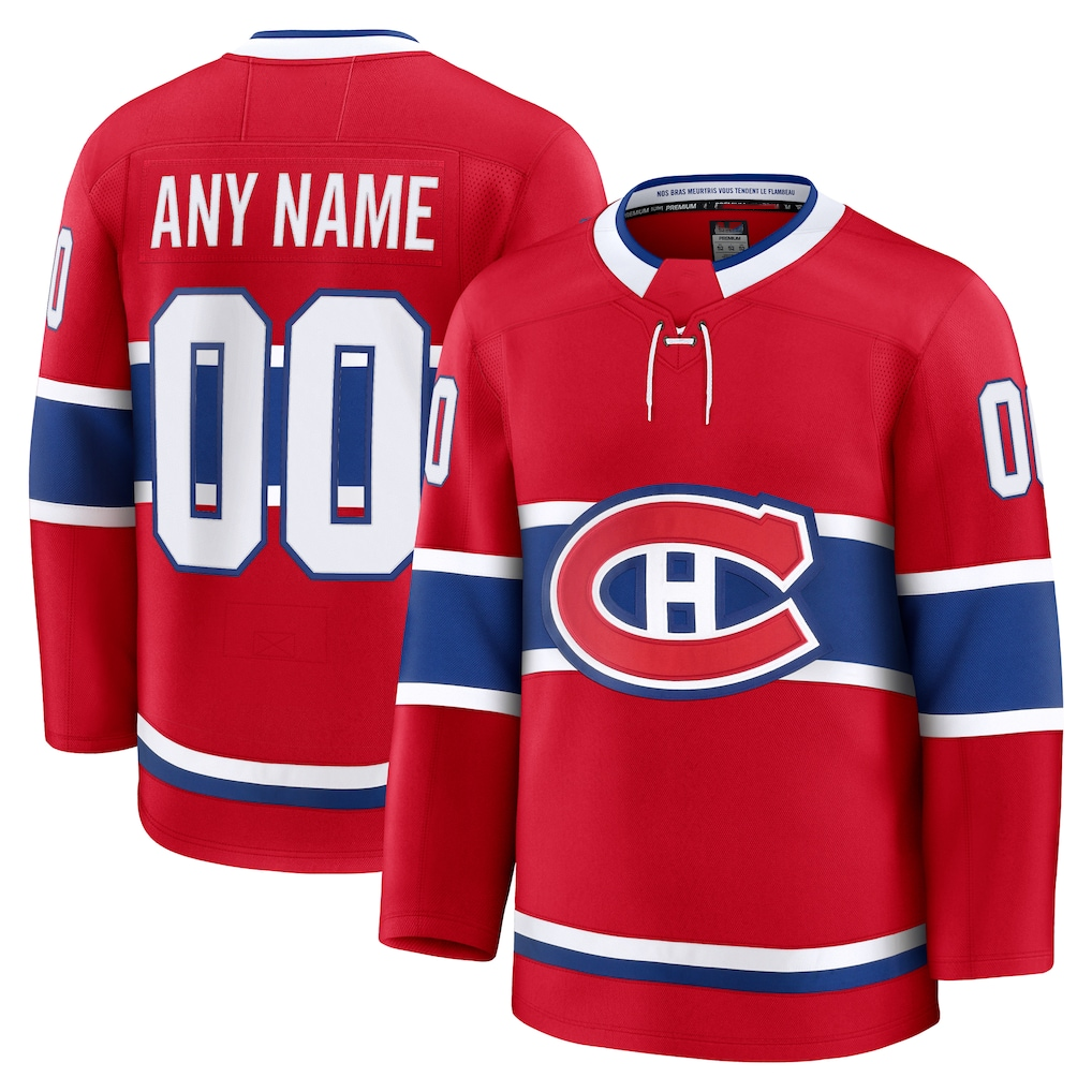 Leino Cheap M.Canadiens Red Home Premium Jerseys