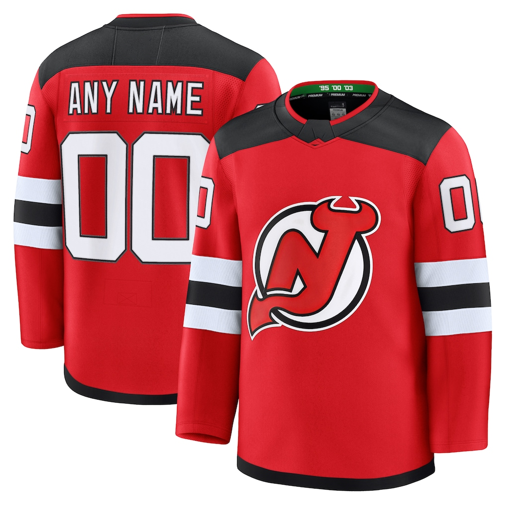 Leino Cheap NJ.Devils Red Home Premium Jerseys