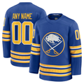 Leino Custom B.Sabres Royal Home Premium Stitched Jerseys