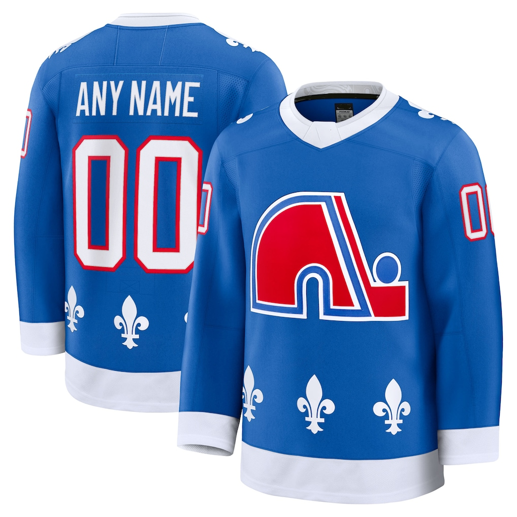 Leino Custom C.Avalanche Blue Alternate Heritage Premium Jerseys