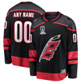 Leino Custom C.Hurricanes Black 2026 Stanley Cup Champions Home Breakaway Custom Stitched Jerseys