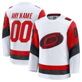 Leino Custom C.Hurricanes White Away Premium Stitched Jerseys