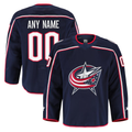 Leino Custom CB.Jackets Navy Home Authentic Pro Jersey