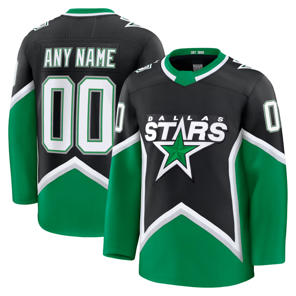 Leino Custom D.Stars Black Alternate Premium Jerseys