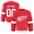 Leino Custom DR.Wings Red Home Authentic Pro Jerseys