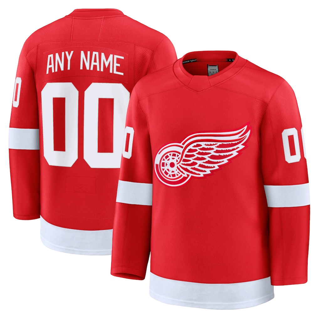 Leino Custom DR.Wings Red Home Premium Jerseys