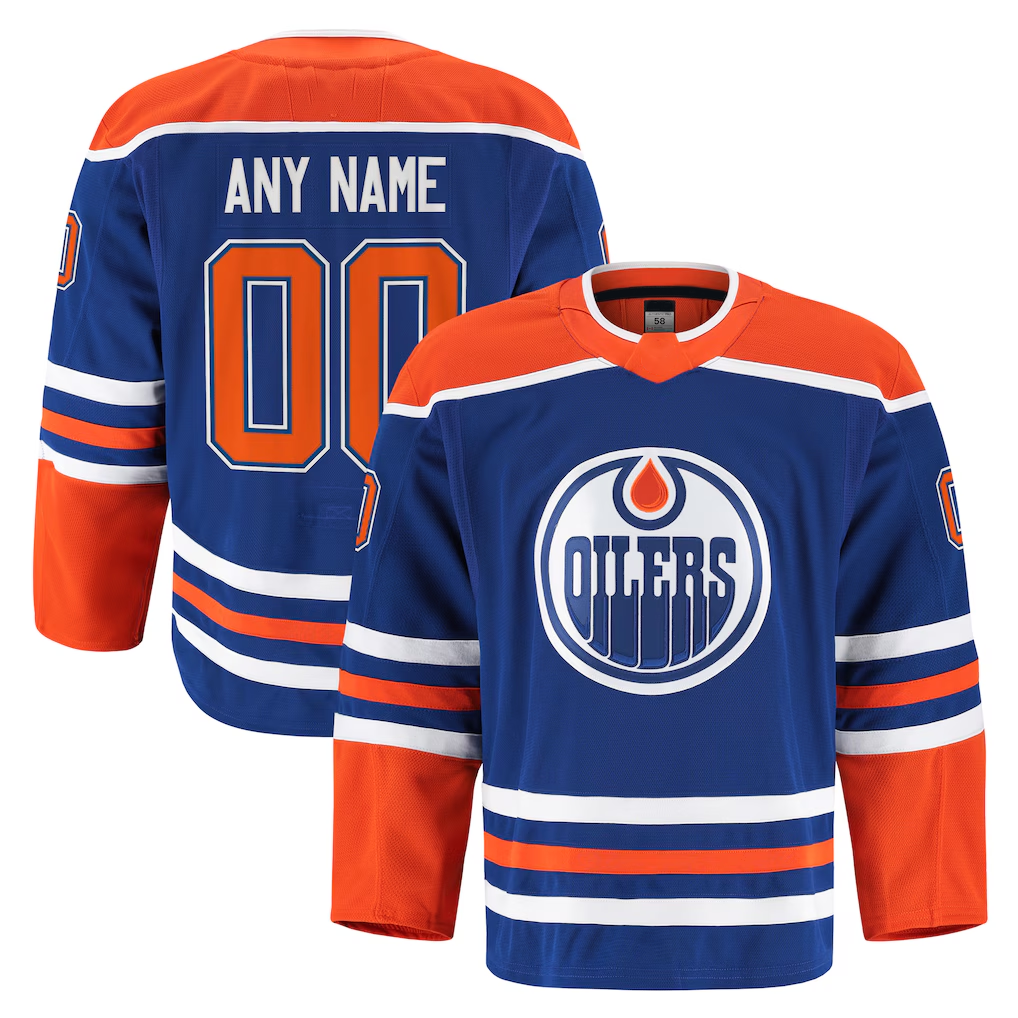 Leino Custom E.Oilers Royal Home Authentic Pro Jerseys