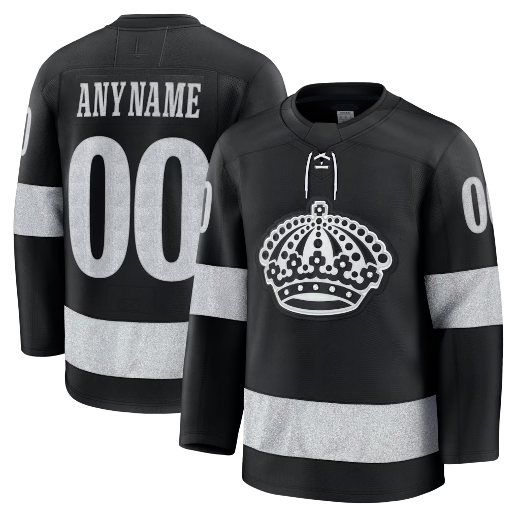 Leino Custom LA.Kings Black Alternate Premium Jerseys