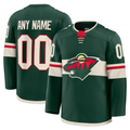 Leino Custom M.Wild Green Home Premium Jerseys
