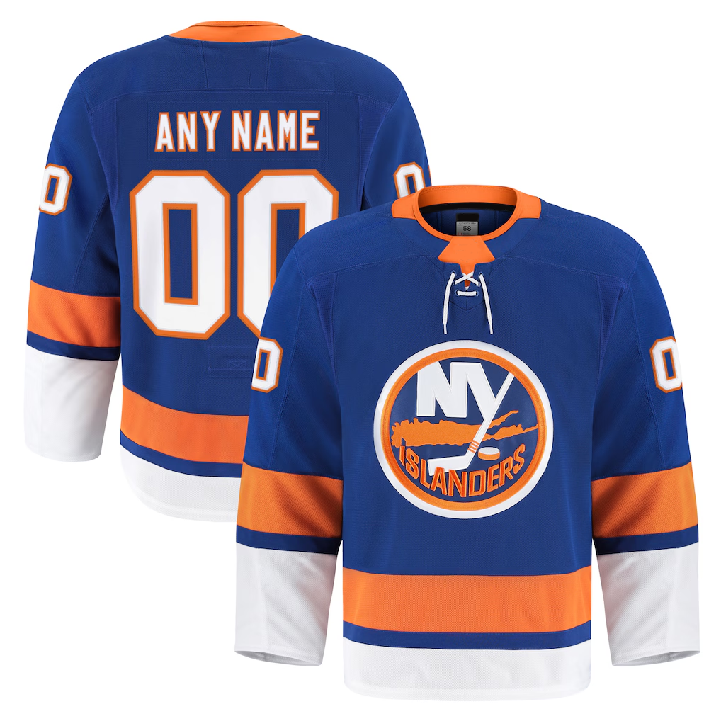 Leino Custom NY.Islanders Royal Home Authentic Pro Jerseys