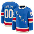 Leino Custom NY.Rangers Blue Centennial Premium Jerseys