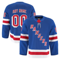 Leino Custom NY.Rangers Royal Home Authentic Pro Jerseys