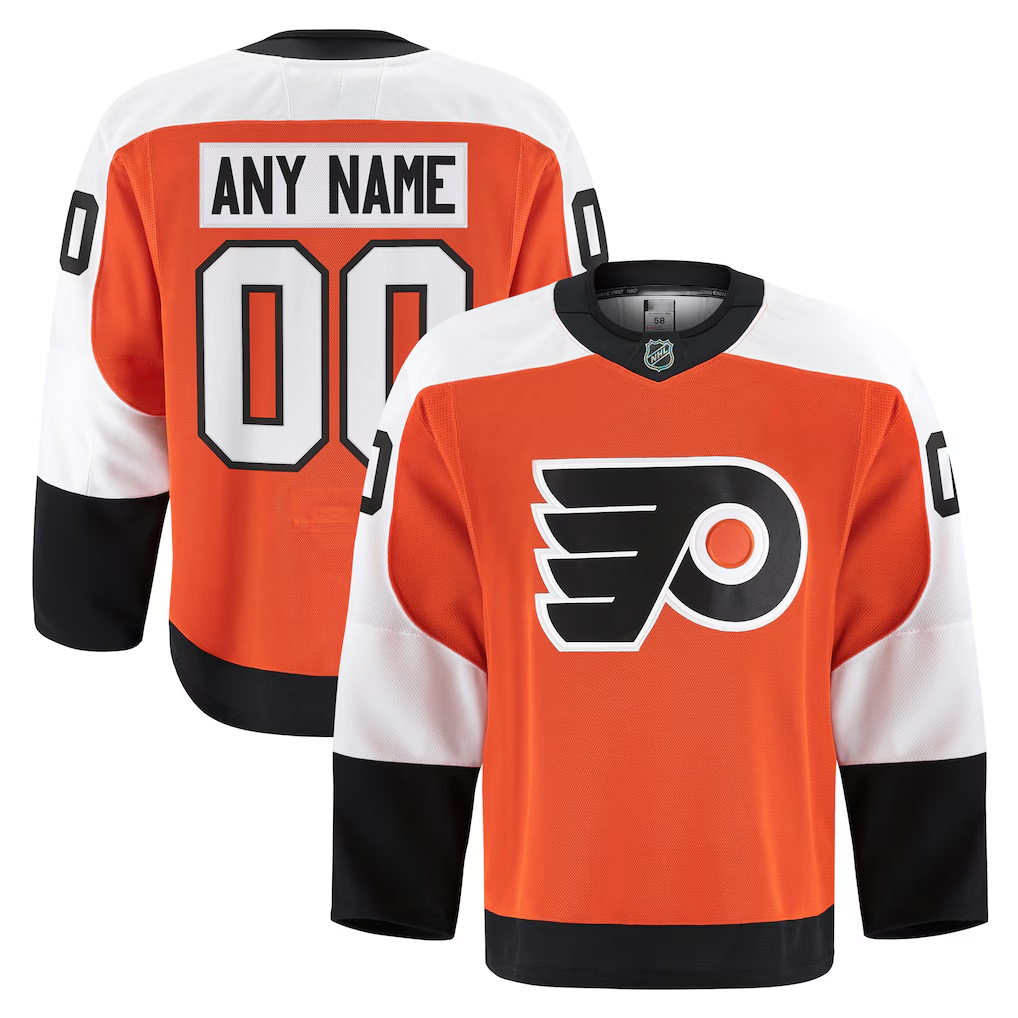 Leino Custom P.Flyers Orange Home Authentic Pro Jerseys