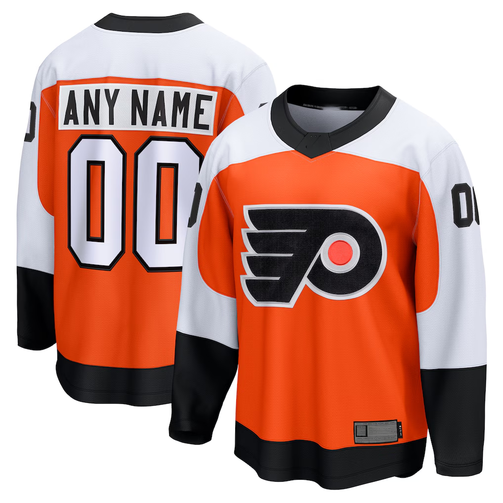 Leino Custom P.Flyers Orange Home Breakaway Jerseys