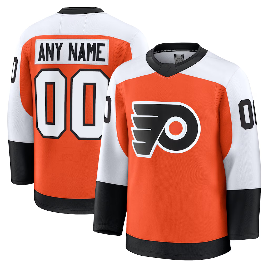 Leino Custom P.Flyers Orange Home Premium Jerseys